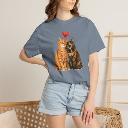 Orange & Tortie Cat T-Shirt