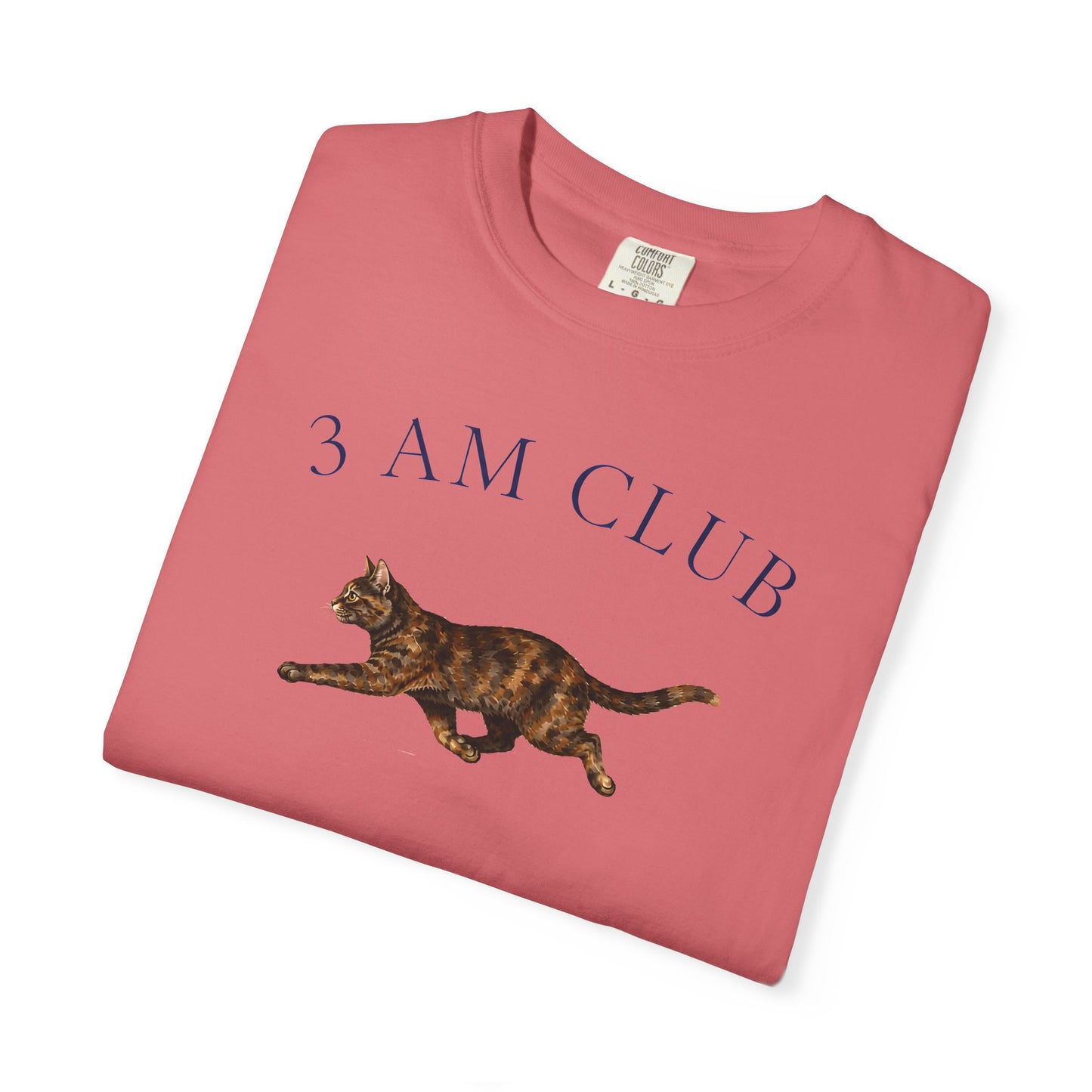 3 AM Club Tortie Cat T-Shirt