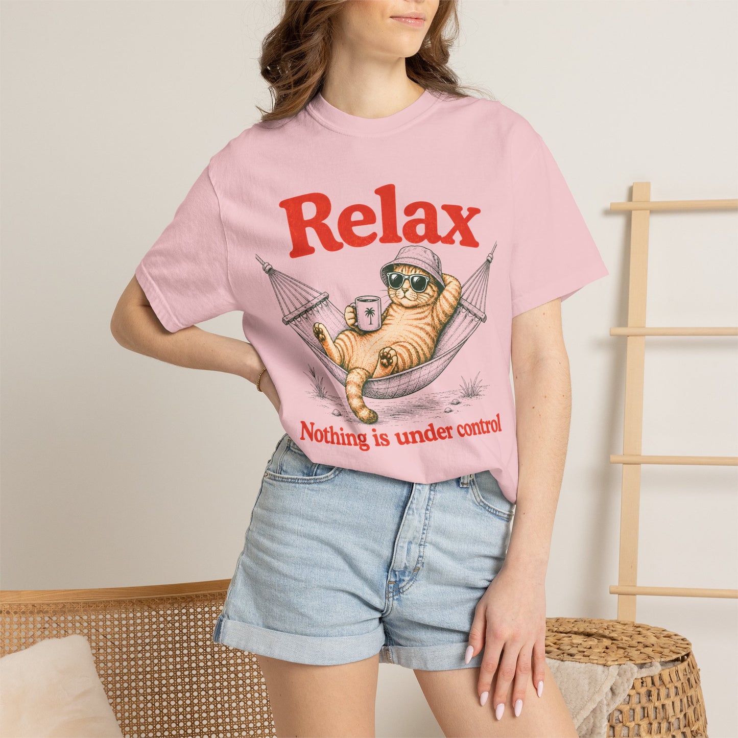 Nothing Is Under Control Cat T-Shirt