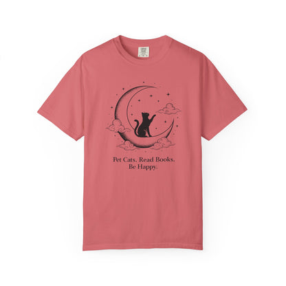 Pet Cats Read Books Cat T-Shirt