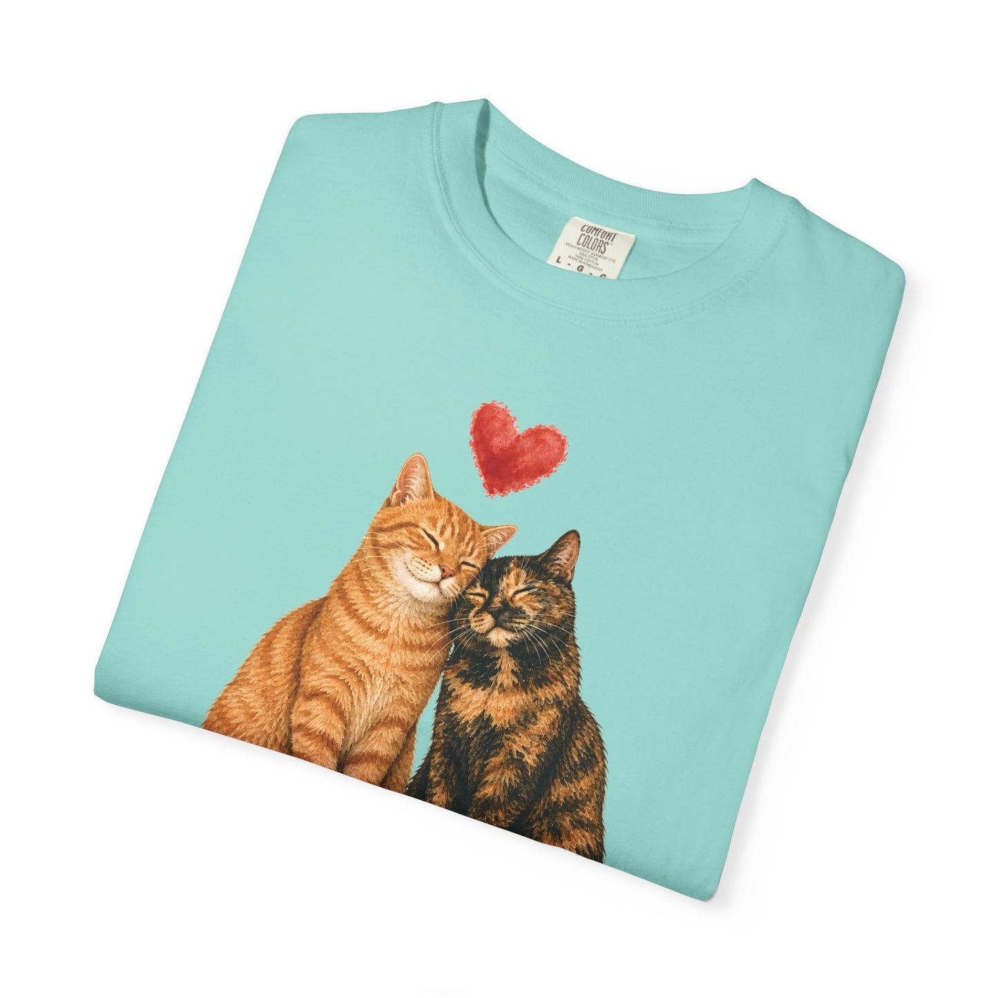 Orange & Tortie Cat T-Shirt