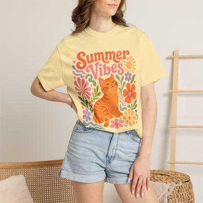 Summer Vibes Cat T-Shirt