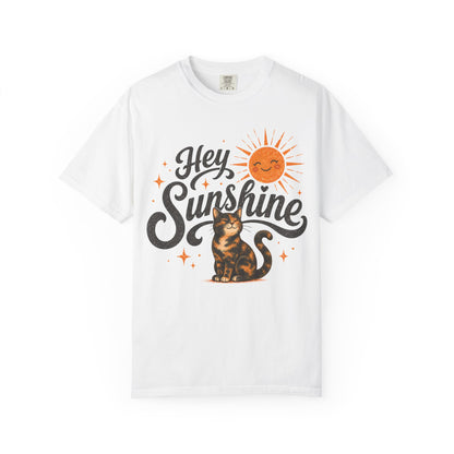 Hey Sunshine Tortie Cat T-Shirt