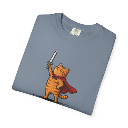 Huzzah Orange Cat T-Shirt