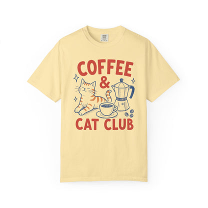 Coffee & Cat Club T-Shirt