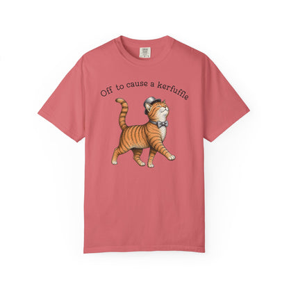 Off to cause a kerfuffle Cat T-Shirt