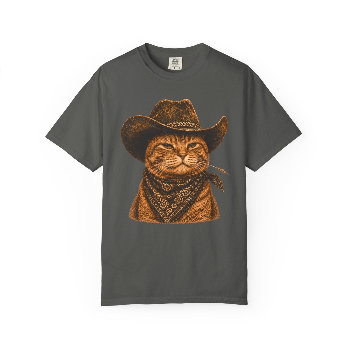 Cowboy Orange Cat T-Shirt