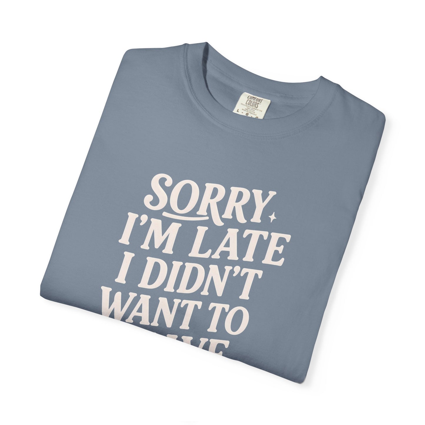 Sorry I’m Late Cat T-Shirt