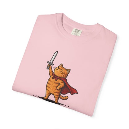 Huzzah Orange Cat T-Shirt