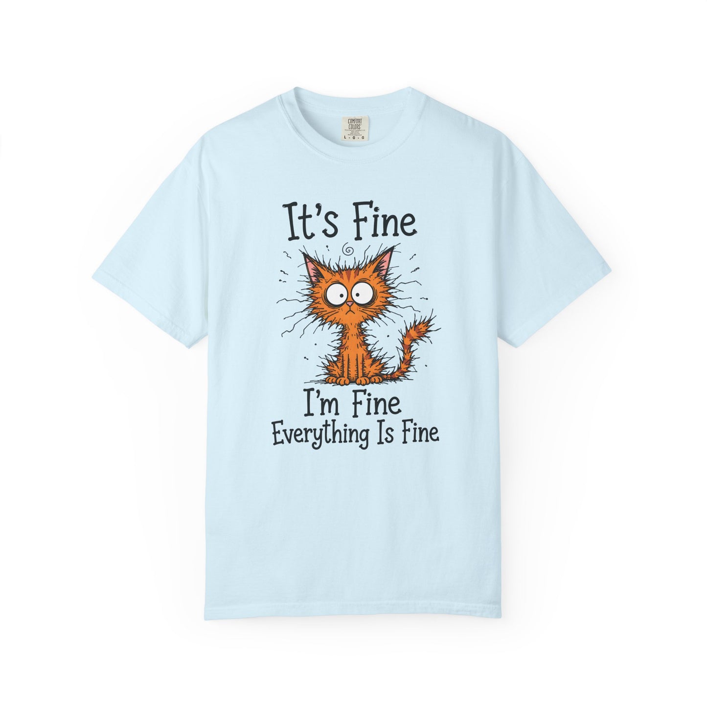 It’s Fine Orange Cat T-Shirt