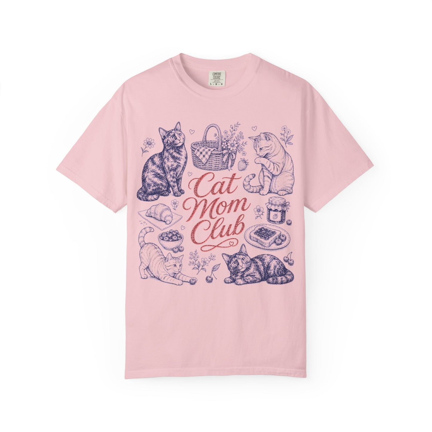 Tortie Cat Mom Club T-Shirt