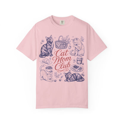 Tortie Cat Mom Club T-Shirt