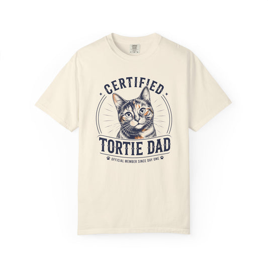 Certified Tortie Dad Cat T-Shirt