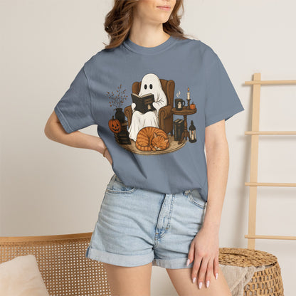 Cozy Ghost Cat T-Shirt