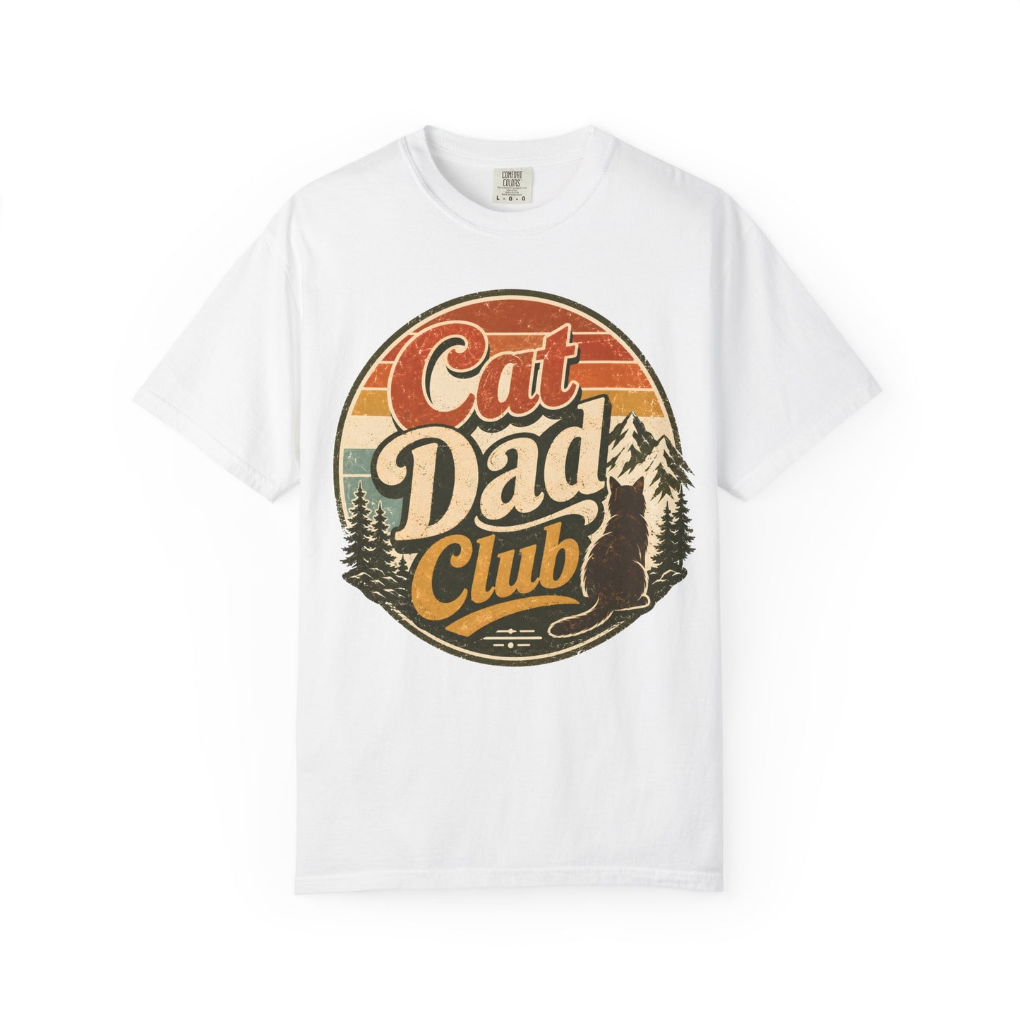 Cat Dad Club T-Shirt