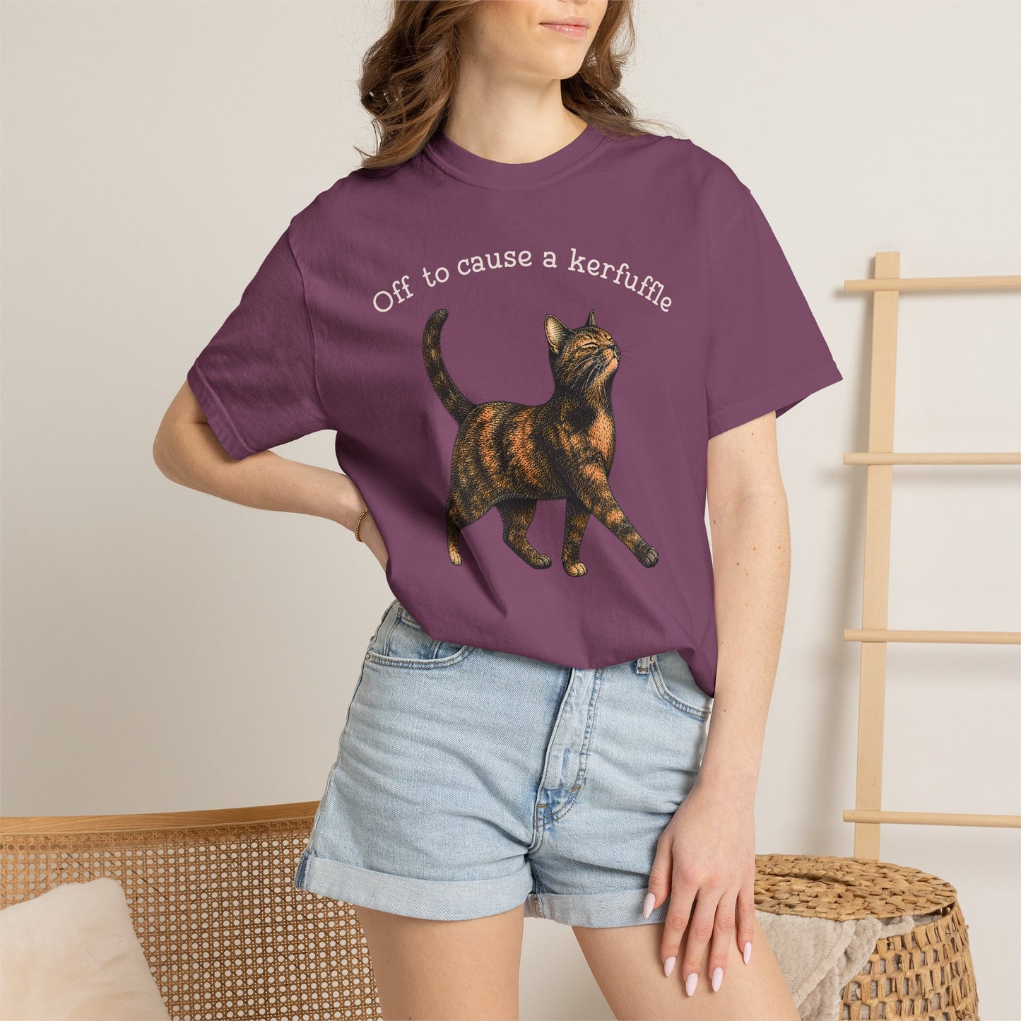 Kerfuffle Tortie Cat T-Shirt