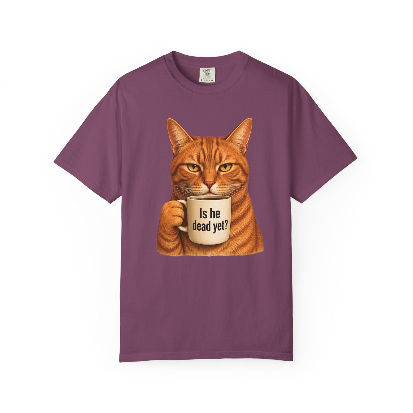Is He Dead Yet Cat T-Shirt