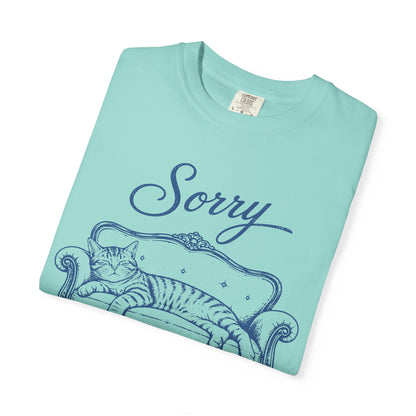 Sorry Have Plans Cat T-Shirt