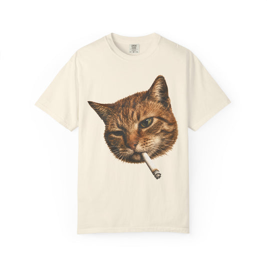 Smoking Cat T-Shirt