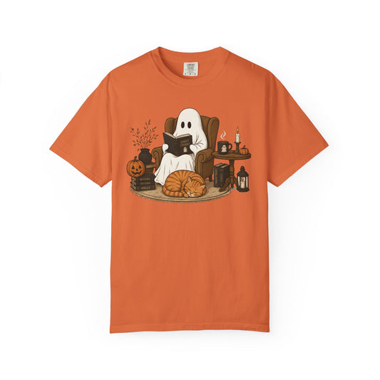 Cozy Ghost Cat T-Shirt