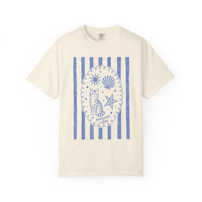Summer Vibes Cat T-Shirt